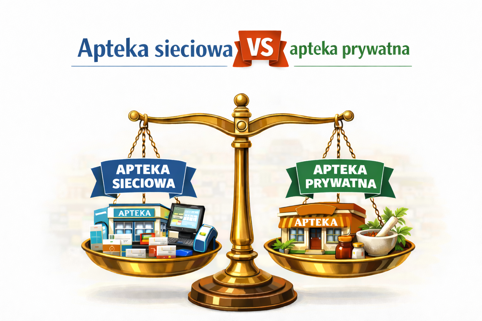 Sieciówki aptek czy apteki indywidualne – gdzie lepiej pracować jako farmaceuta lub technik farmaceutyczny?