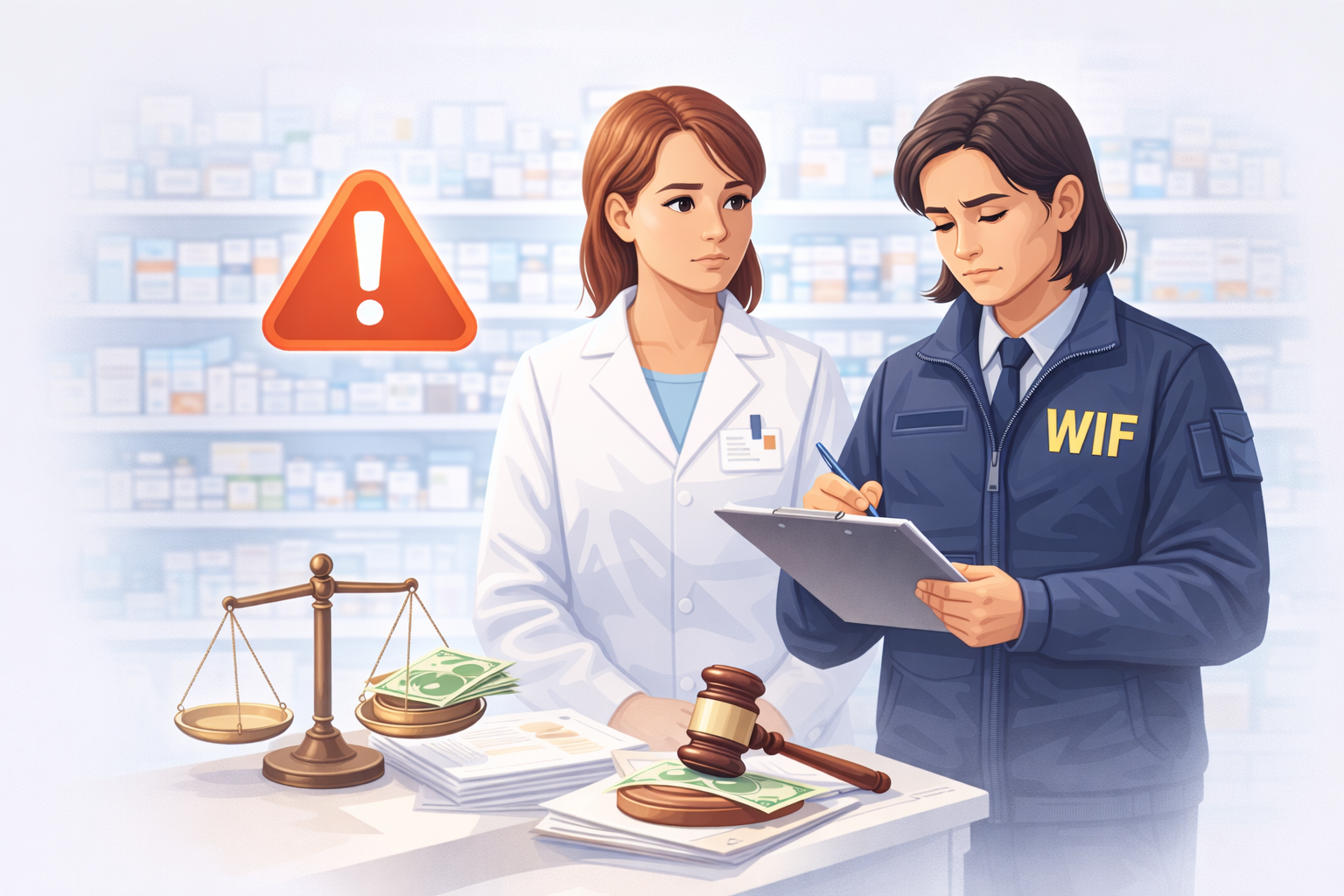 Kontrola WIF w aptece – jak wygląda krok po kroku i za co grożą największe kary